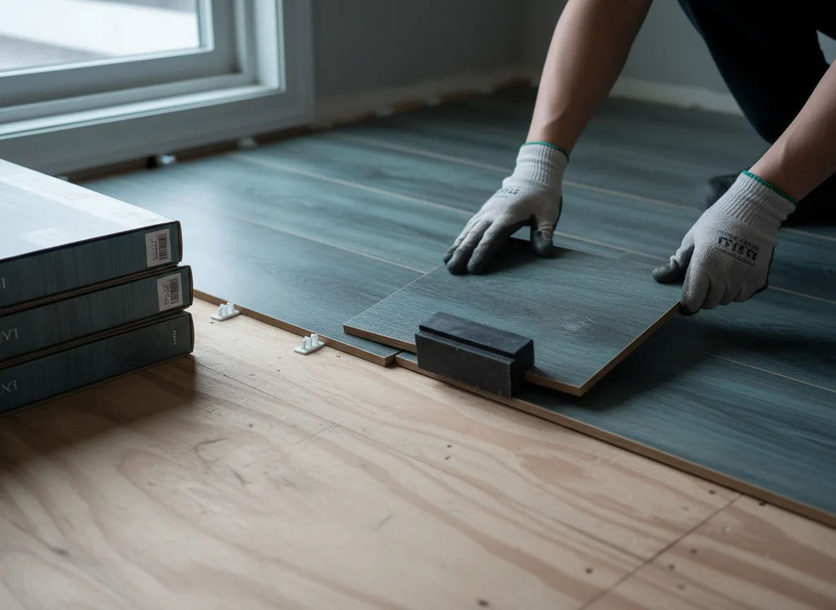 Luxury Vinyl Plank Installation company in Sandoval, IL